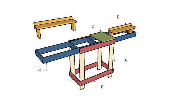 Building a miter saw stand