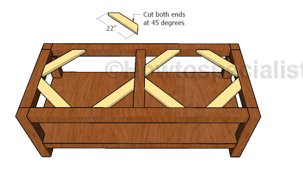 Building the tabletop braces