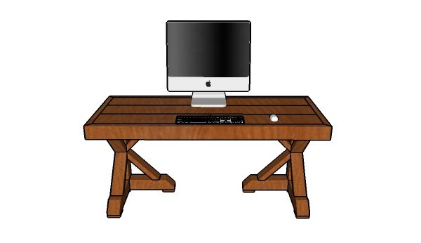 Farmhouse Desk Plans