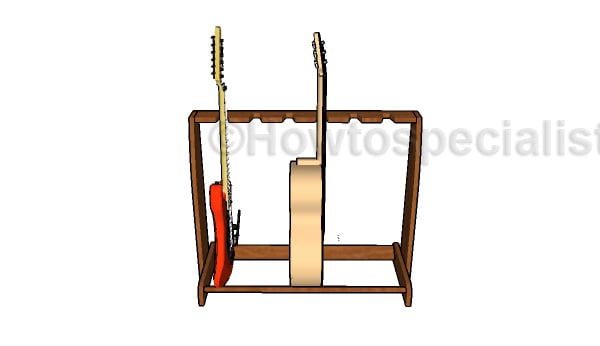 Multi Guitar Stand Plans