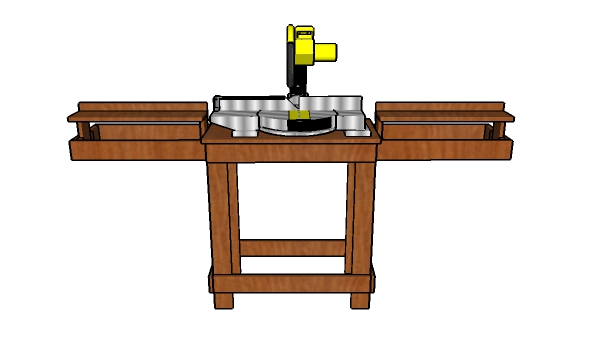 Wood Miter Saw Table Plans