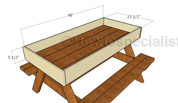 Building the tray