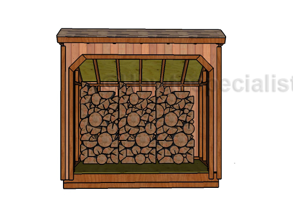 4x8-firewood-shed-plans-front-view