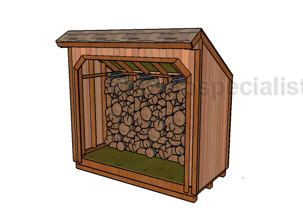 4x8-firewood-shed-plans