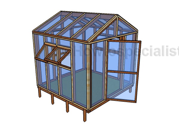 8x8 Greenhouse Plans