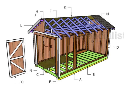 Building a 8x16 shed