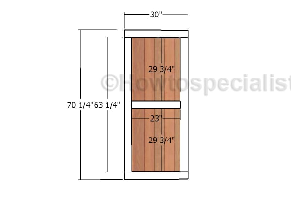 Building the door