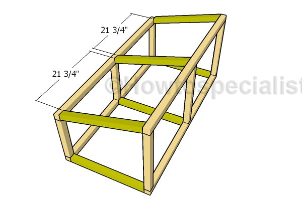 Building the nest box frame