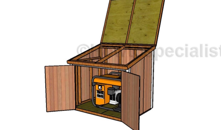 Generator Shed Plans | HowToSpecialist - How to Build ...