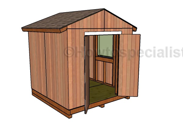 How to build a small garden shed