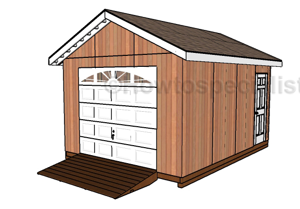 shed-with-garage-door-plans