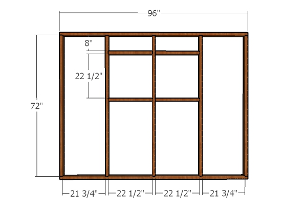 Side wall frames