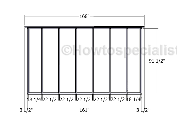 Back wall - Frame