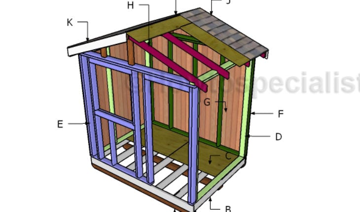 6x8 Garden Shed Roof Plans | HowToSpecialist - How to ...