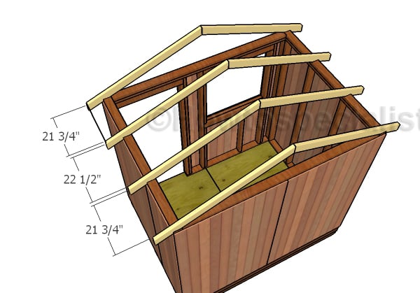 Fitting the trusses