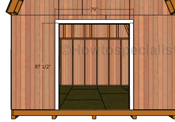 Fittting the door jambs