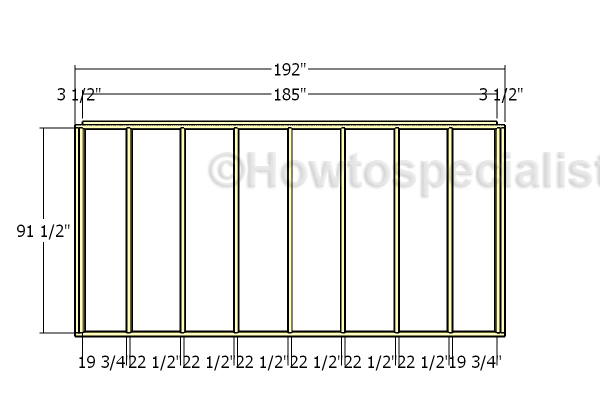 Side wall - Frame