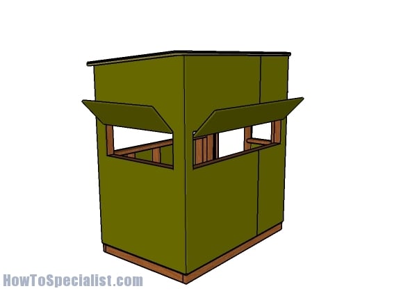 4x6 Deer box plans