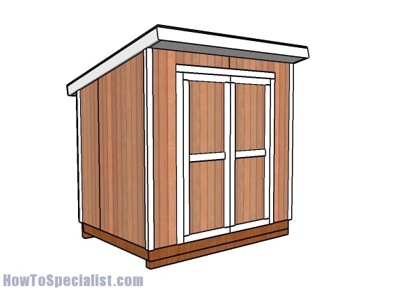 6x8 shed plans free