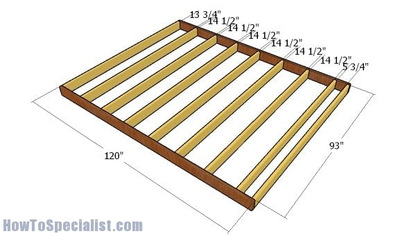 Building the floor frame