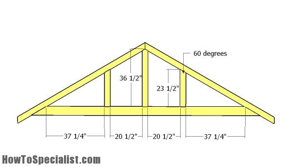 12x12 gable shed roof plans howtospecialist - how to