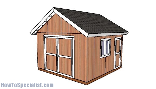 14x14 shed plans