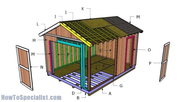 Building a 12x16 shed