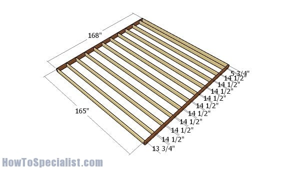 Building the floor frame