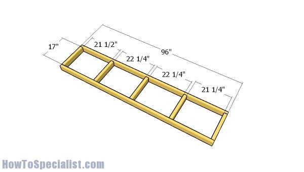 Nest box floor frame