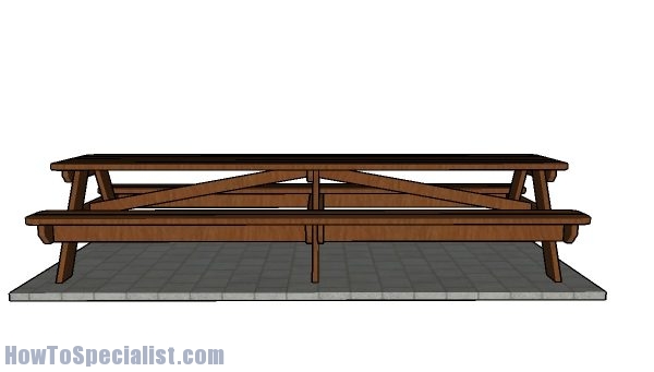 12 foot Picnic Table Plans