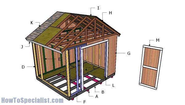 Building a 12x10 shed