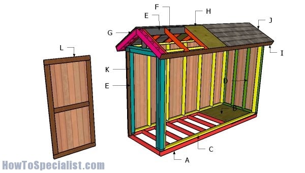 Building a 4x12 shed