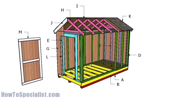 Building a 6x12 shed