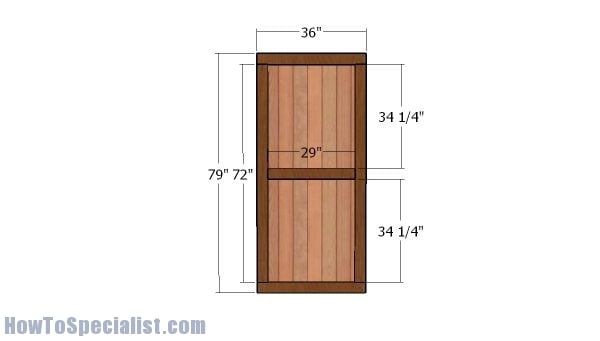 Building the door