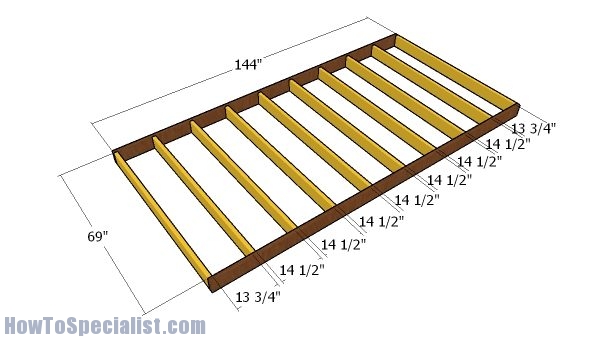 Building the floor frame