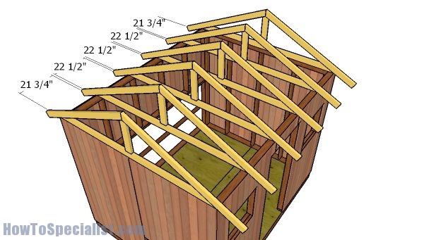 Fitting the trusses