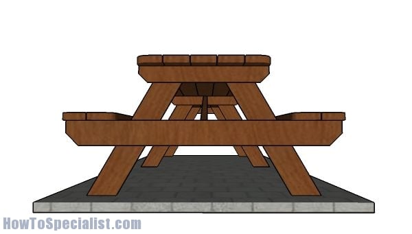 How to buildiong a 12 foot picnic table