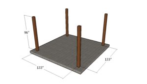 Laying Out The Posts HowToSpecialist How To Build Step By Step DIY