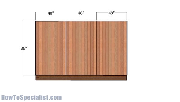 Side wall siding