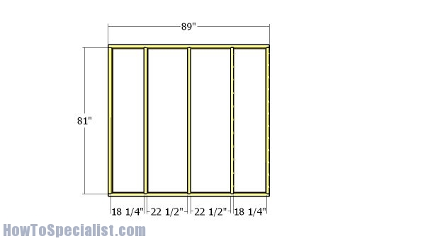 Side walls - frame