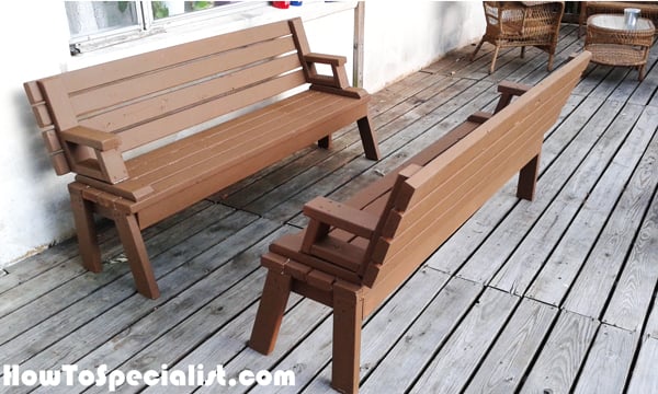 Building-a-folding-picnic-table-bench