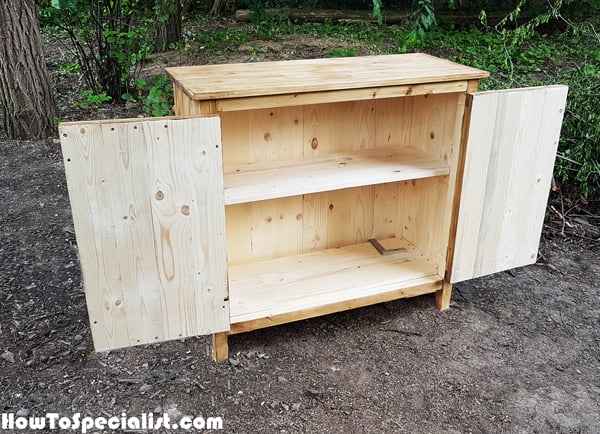 Cottage-Style Storage Cabinet, Woodworking Project