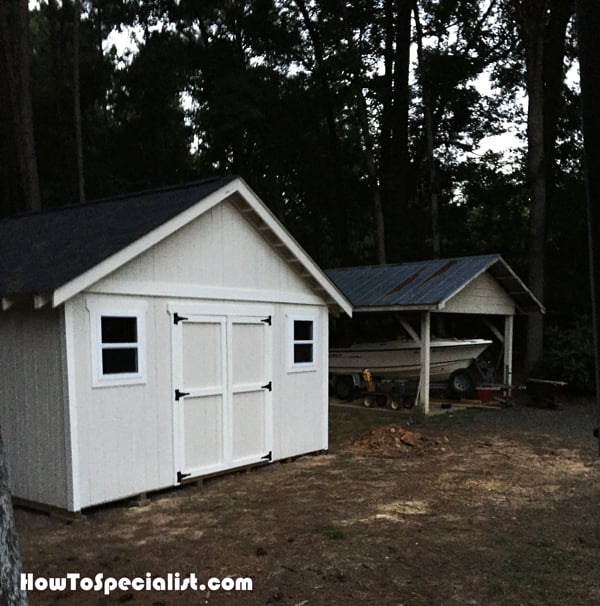 DIY 16x16 Shed | HowToSpecialist - How to Build, Step by 