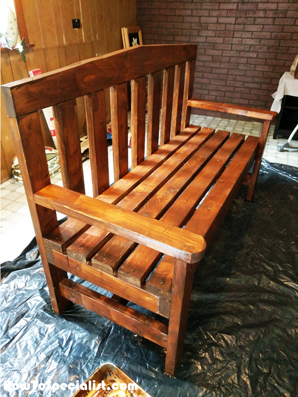 DIY Easy Bench | HowToSpecialist - How to Build, Step by Step DIY Plans