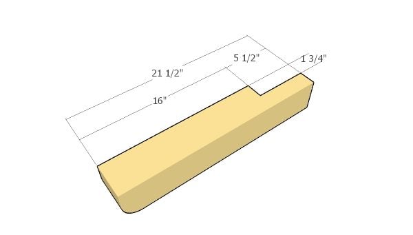 Horizontal support