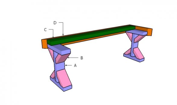 Building a 2x4 bench