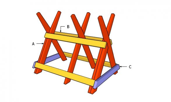 Building a 2x4 sawbuck