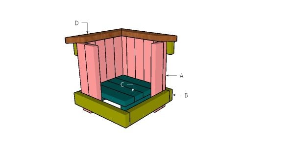 Building a planter box from 2x4s