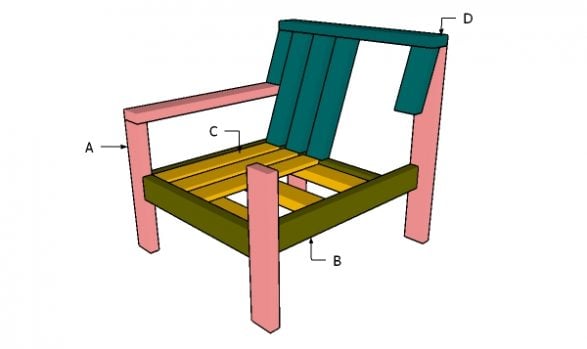 Building an outdoor chair