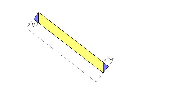 Building the diagonal brace